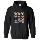 I Love Cats It's People I Don't Like Funny Rude Unisex Kids and Adults Pullover Hoodie For Cat Lovers